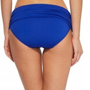Ralph Lauren Swimwear NWT Women Blue Hipster Bottom 16